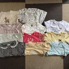 90サイズ 女の子 夏服 まとめ売り