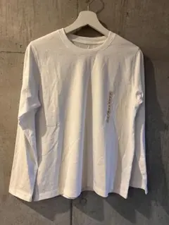 ☆新品未使用　無印良品 長袖Tシャツ ホワイト Lサイズのサムネイル