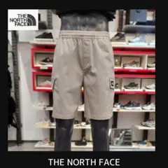 North Face ハーフパンツ ベージュ 韓国 新品Ｌ