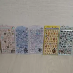 ボンボンドロップシール　5種まとめ売り　ちょこみん　プーさんミニ　新作等　未開封