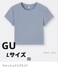 GU ウォッシュドリブミニT ブルーLサイズ