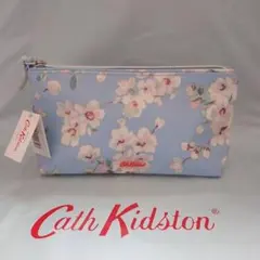 【新品未使用】キャスキッドソン ポーチ 花柄 ペンケース