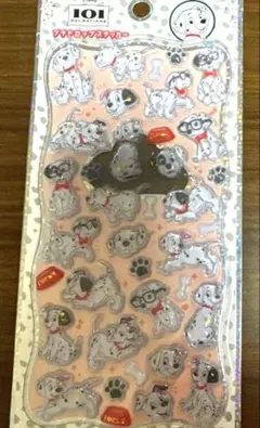 【正規品】プチドロップステッカー　ディズニー　101匹わんちゃん