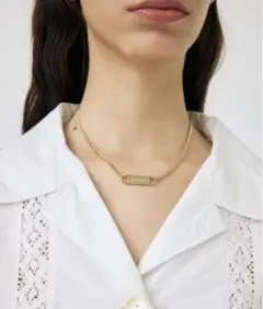 moussy ネックレス　チョーカー　ゴールド