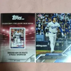 Topps 75周年記念カード・初のポストシーズンホームラン達成