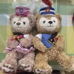 ダッフィー＆シェリーメイ ぬいぐるみ2体セット - メルカリ