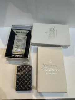 Vivienne Westwood ジッポーライター オイル 石付き