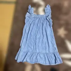 GAP デニム ノースリーブ ワンピース 5歳用のサムネイル