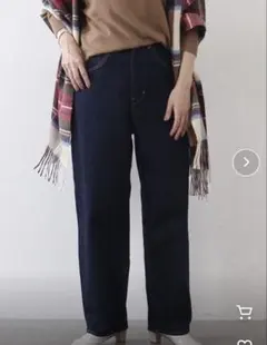 JOURNAL STANDARD 120zデニムペグトップ5ポケットパンツ 40