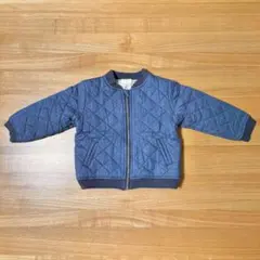 デニムカラー　キルティング アウター