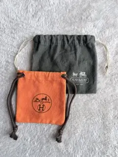 アクセサリーポーチ2点