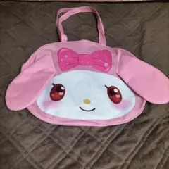 サンリオ　マイメロフェイス　BIGバッグ　トートバッグのサムネイル