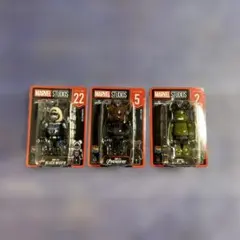 ハッピーくじ　マーベル　BE@RBRICK ベアブリック