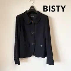 【美品】BISTY ビスティ 東京スタイル フォーマル ジャケット 日本製 黒