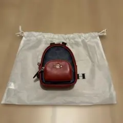 COACH ミニリュック型 バッグチャーム キーホルダー