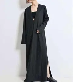 city shop V NECK LEAN DRESS ワンピース サイズ36 - メルカリ