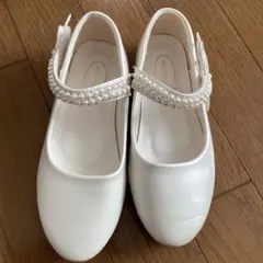 子供用フォーマルシューズ　ホワイト