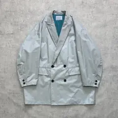 kolor 20SS oversized nylon double coat