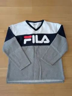 トレーナー　裏起毛スウェット　FILA　レディース　L