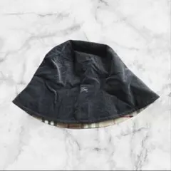 バーバリーブルーレーベル バケットハット コーデュロイ