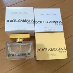 DOLCE & GABBANA the one 香水 75ml 空瓶