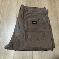 Dickies ワークパンツ ブラウン W38 L32