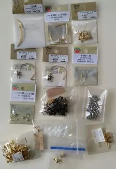 ピアス　イヤリング　パーツ　金具まとめ売り