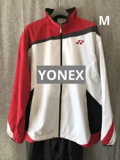 YONEX ヒートカプセル ウォームアップウェアセット 赤/白/黒 M