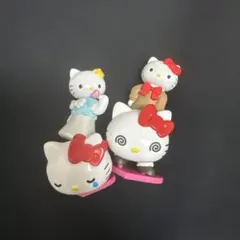 キティ　ガチャガチャ　4点セット