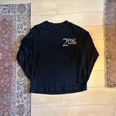 スペシャル　2PAC All Eyez On Me 長袖カットソー ブラックのサムネイル