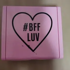 #BFF LUV ハート型 アクセサリーケース ピンク