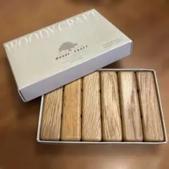Woody Craft ウッディクラフト 6本組木パズル 木製工芸品 積み木