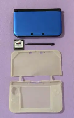 しゅんたろう様専用 ニンテンドー3DS LL 青 本体 ゲームカード付き