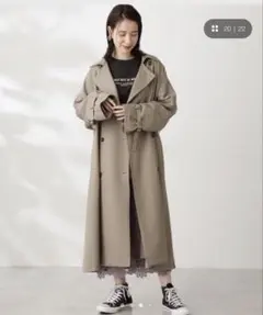 トレンチコート N. Natural Beauty Basic Mサイズ
