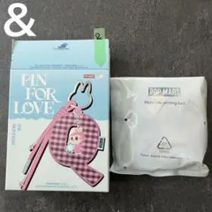 POP MART ラブブ イニシャル チャーム &