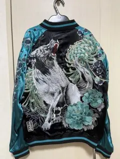 極美品 希少完売品 絡繰魂 銀河鉄道999 メーテル スカジャン