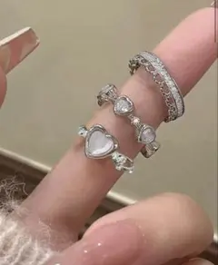 レディース リング ハートのサムネイル