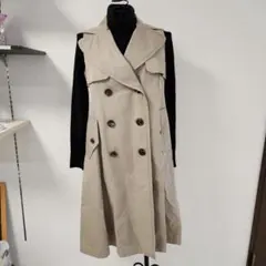 ロング丈ジレ　Mサイズ