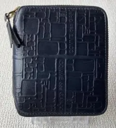 COMME des GARÇONS 二つ折り財布 黒　コムデギャルソンのサムネイル