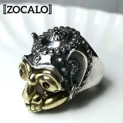 【セット】ZOCALOソカロ ガネーシャ 3ヘッドコブラ ＆ヘリンボーンチェーン セット】ZOCALOソカロ ガネーシャ 3ヘッドコブラ ＆ヘリンボーン