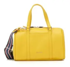 新品⭐タグ付き ギ・ラロッシュ 牛革シュリンク型押しミニボストンバッグ2way