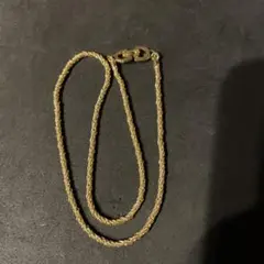 【未使用級】Dior 喜平ネックレス チョーカー CD 金色 ビンテージ 刻印