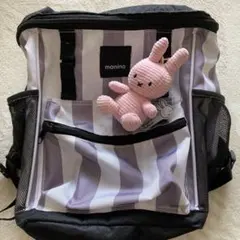 manina BON TON TOYS ストライプ　ベビーリュック　ミッフィー