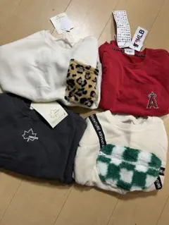 男の子 トレーナー まとめ売り セット 新品未使用タグ付き ロゴス LOGOS