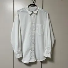 GU オーバーサイズシャツ　サイズM オフホワイト
