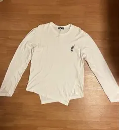 A19328 美品 CDG 24SS バイアスロゴ 捻れ変形ロンT 黒 XXL - メルカリ