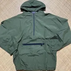 Woolrich アノラックパーカーナイロンジャケット M カーキ色 USA製