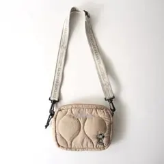 ピーナッツ キルティングショルダーバッグS グレージュ(ベージュ系)