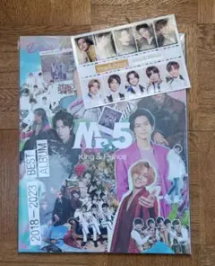 新品未開封　Mr.5 ティアラ盤　King & Prince 特典ステッカー付き