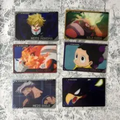 僕のヒーローアカデミア ウエハース　カード 6枚セット まとめ売り